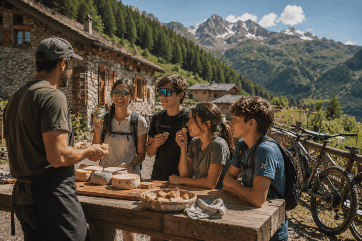 esperienza in ebike tra italia e francia