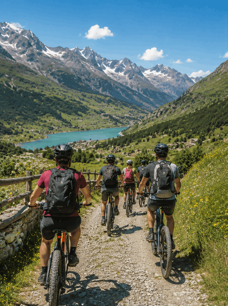 esperienza in ebike tra italia e francia