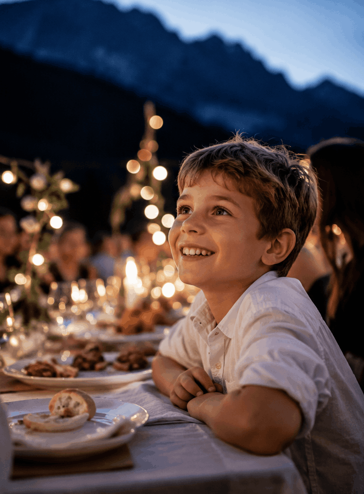 cena sotto le stelle a sestriere