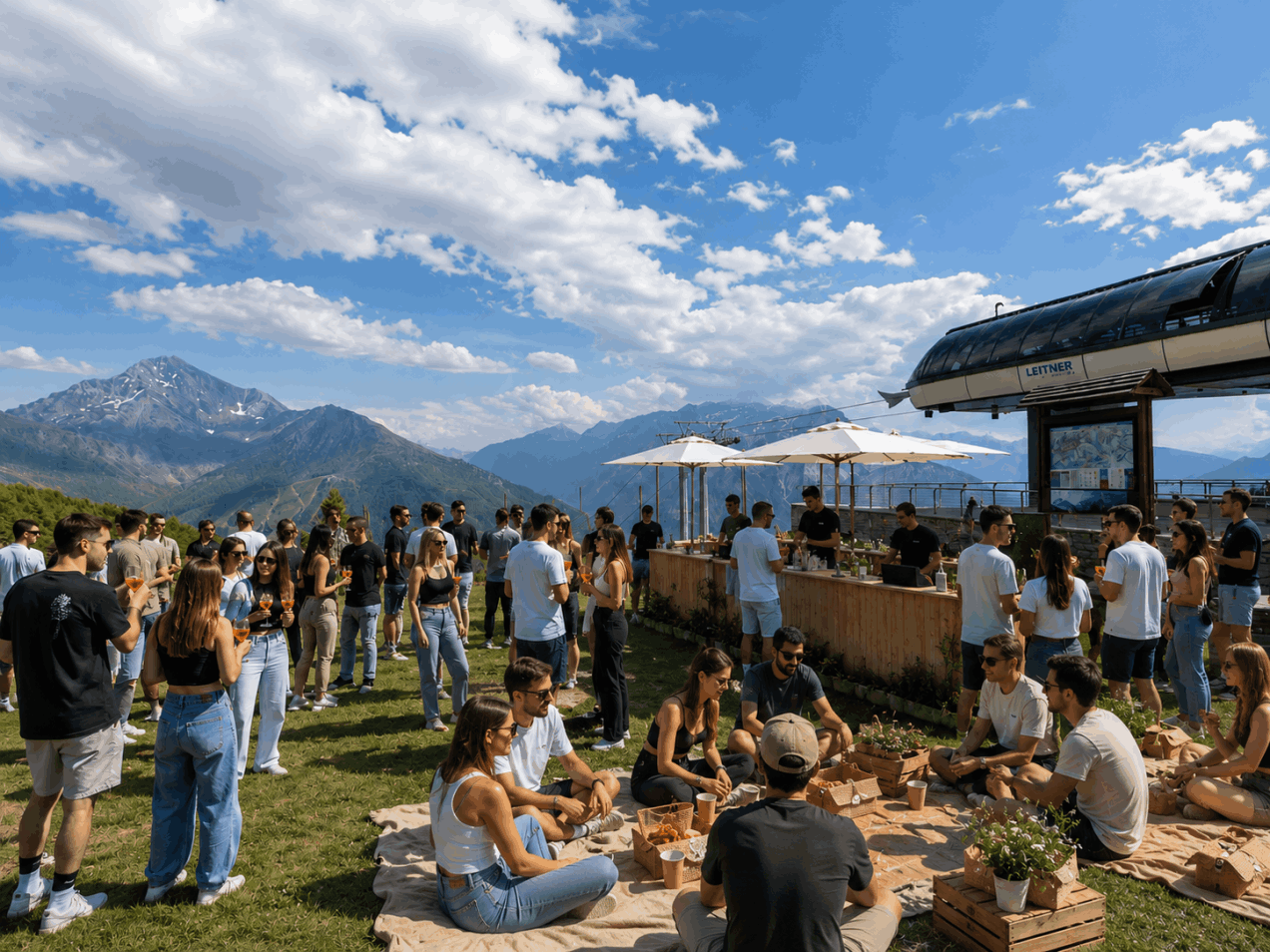 morning dj set e brunch a sestriere
