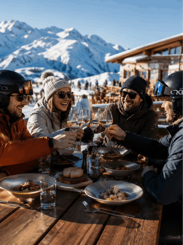 gourmet skisafari a bardonecchia