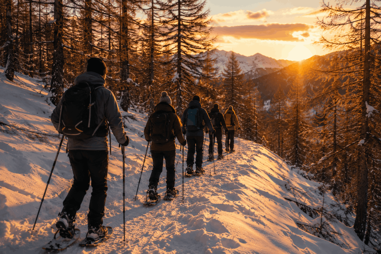 ciaspolata serale a sestriere